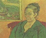 Portraif of Madame Augustine Roulin (nn04) Vincent Van Gogh